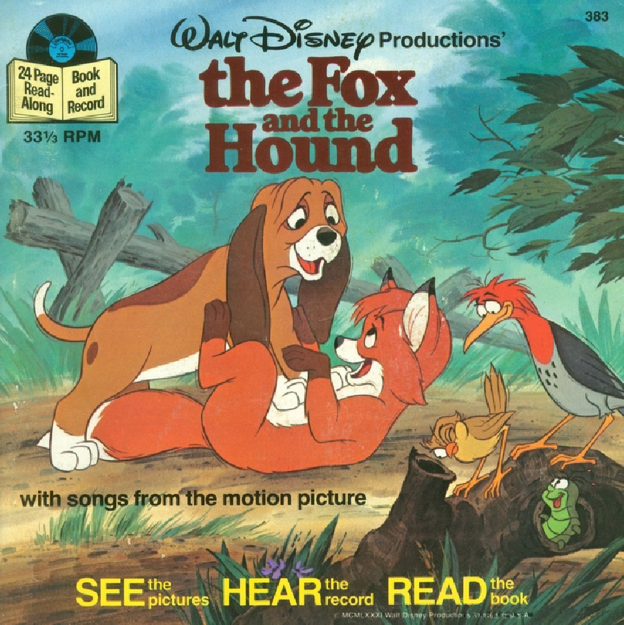 The Fox and the Hound (01),绘本,绘本故事,绘本阅读,故事书,童书,图画书,课外阅读